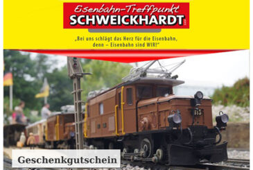 100 € Modelleisenbahn Erlebnisgutschein (2 von 4) – Eisenbahn-Treffpunkt Schweikhardt